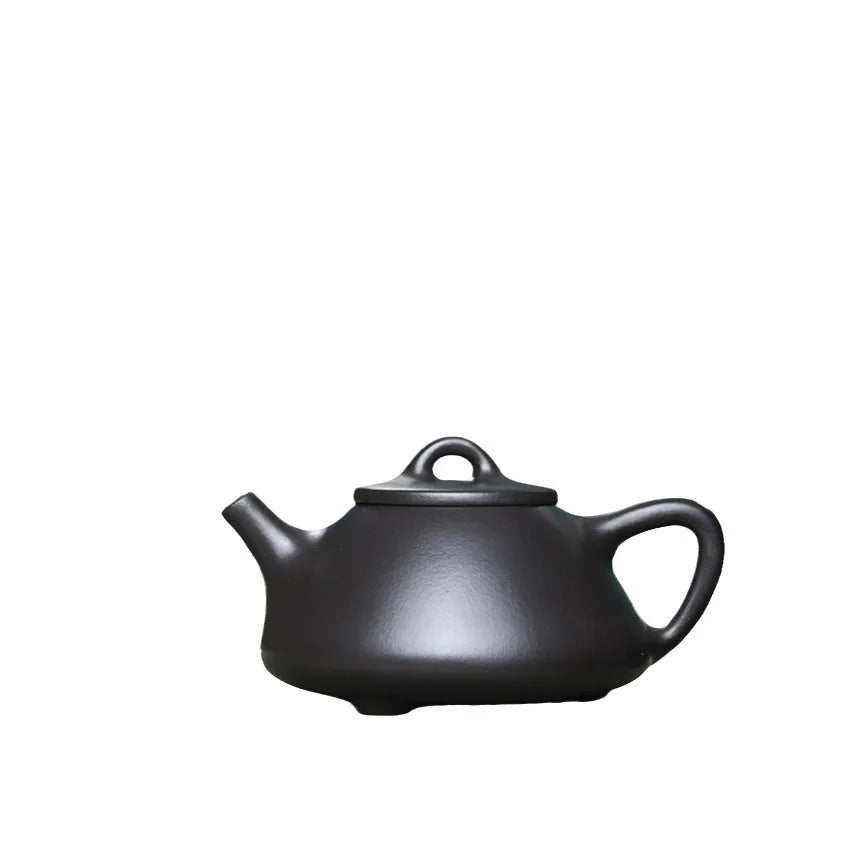 Yixing Black Clay Teapot Filter Kettle Archaize Tea Pot Drink Puer Tea Ceremony Supplies Teaware Drinkware Set 200ML
