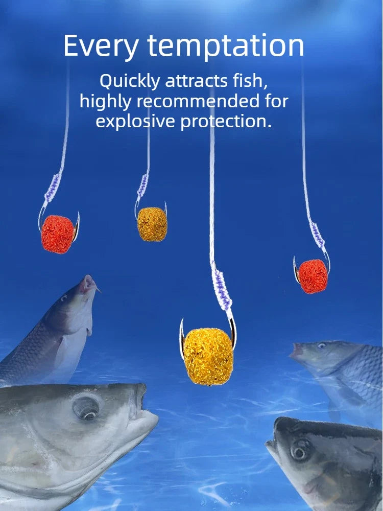 Fishing Bait  Concentrated Fish Bait Additive Attractants Grain Fish Lures for Carp Grass Carp Herring Snapper Tilapia Bighead