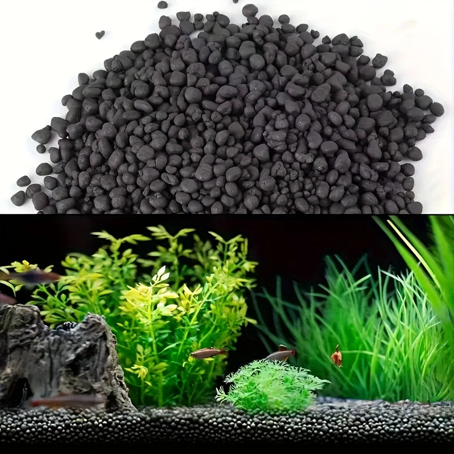 Aquarium Plant Substrate Aquatic Soil for Fish Tank Decoration and Aquascaping Essential for Aquarium Enthusiasts