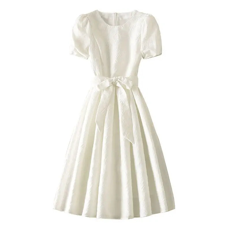 Bandage Dresses for Women White Woman Dress Elegant and Beautiful Chic Pretty One-piece Fashion Summer 2025 Hot X Xxl Clothes G