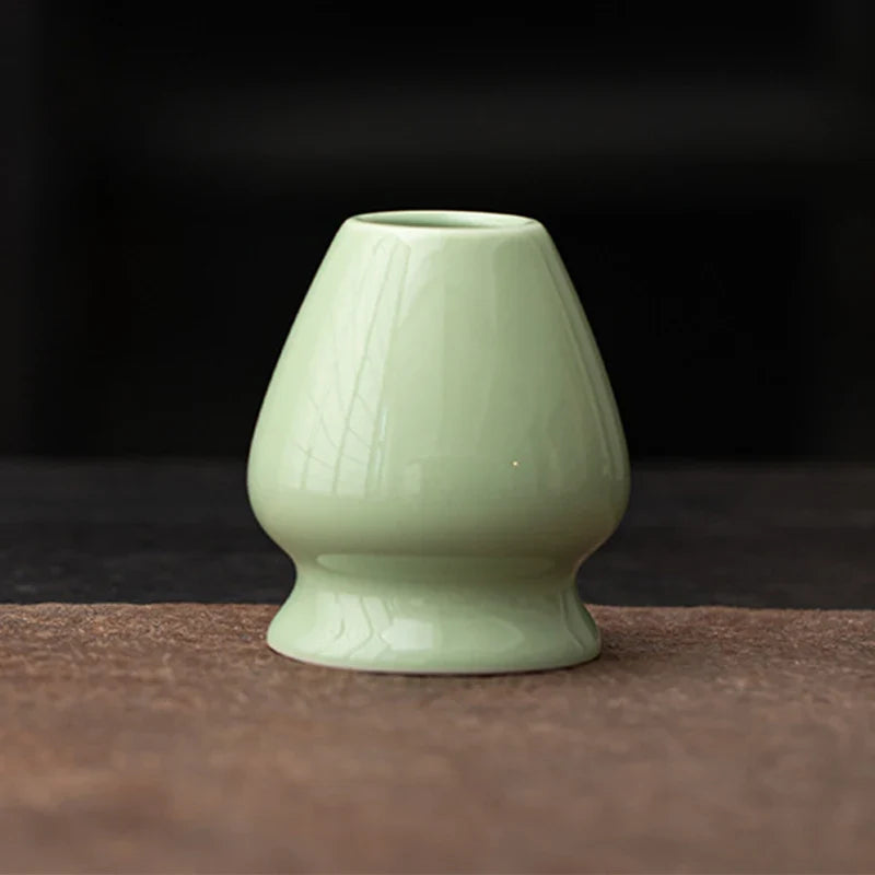 Japanese Tea Whisk Holder Matcha Ceremony Matcha Whisk Container Green Tea Chasen Holder Stand Bowl Teahouse Teaware Supplies
