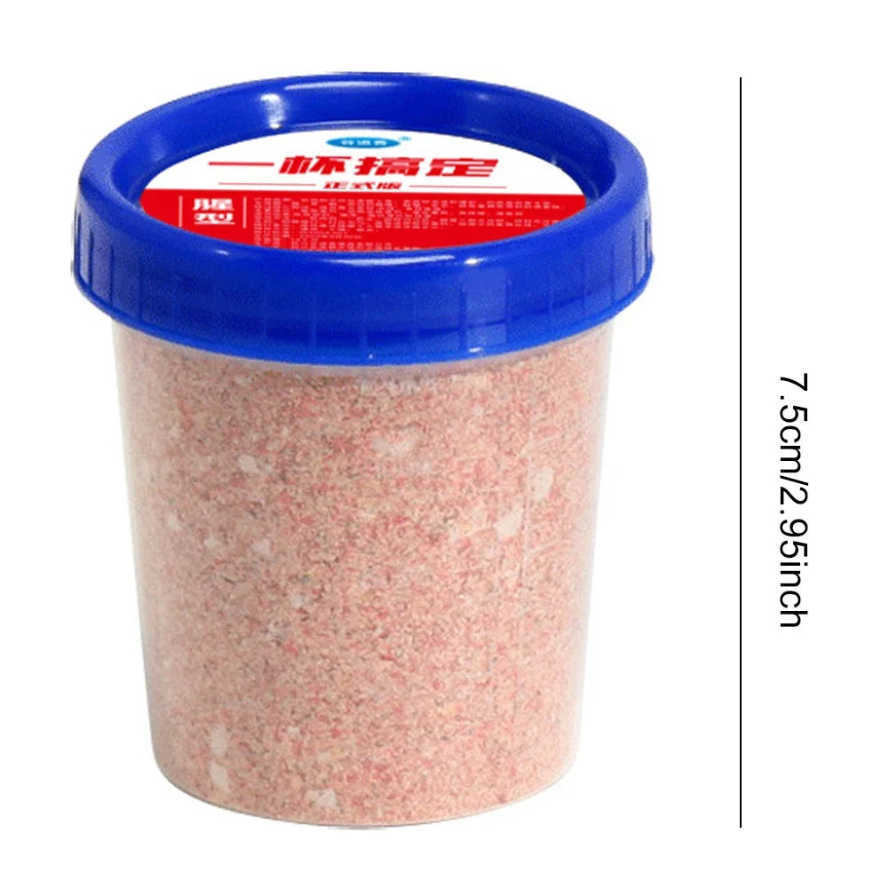Comprehensive Fishing Bait Efficient Attraction Powdery Composite Bait Stir Powdery Lure for Bait Rapid Prototyping