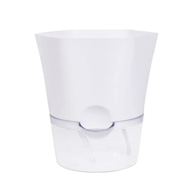 ABHZ-Hydroponic Automatic Water Absorption Succulent Flower Pot Self-Watering Flower Pot Hydroponic Lazy Flower Pot