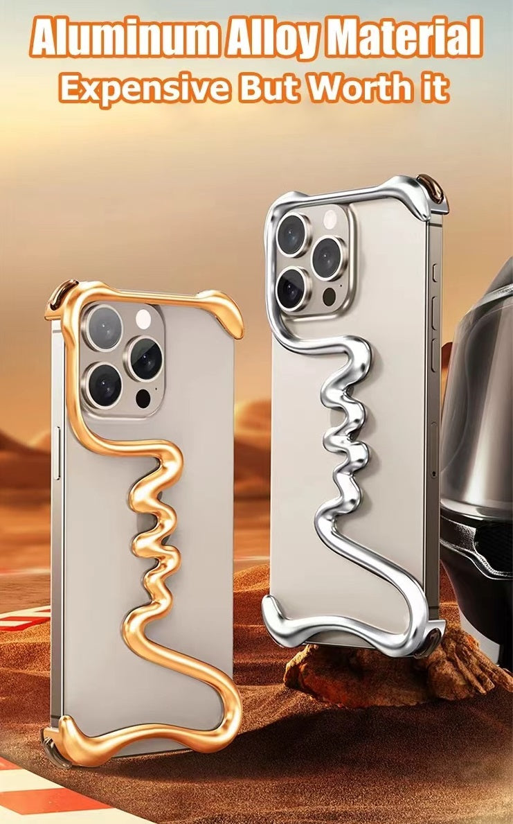 Luxury Metal 3D Phone Case For iPhone (Available)