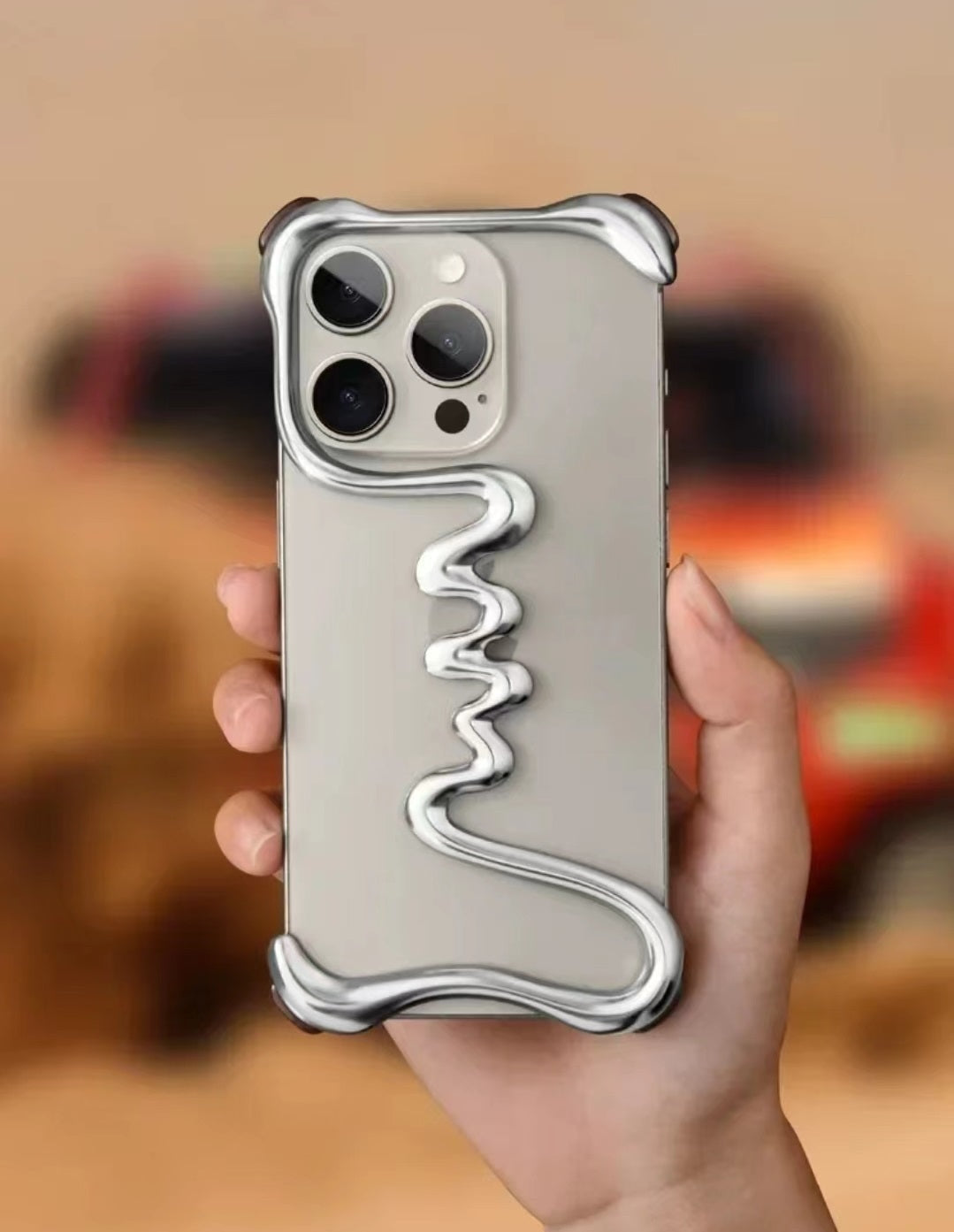 Luxury Metal 3D Phone Case For iPhone (Available)