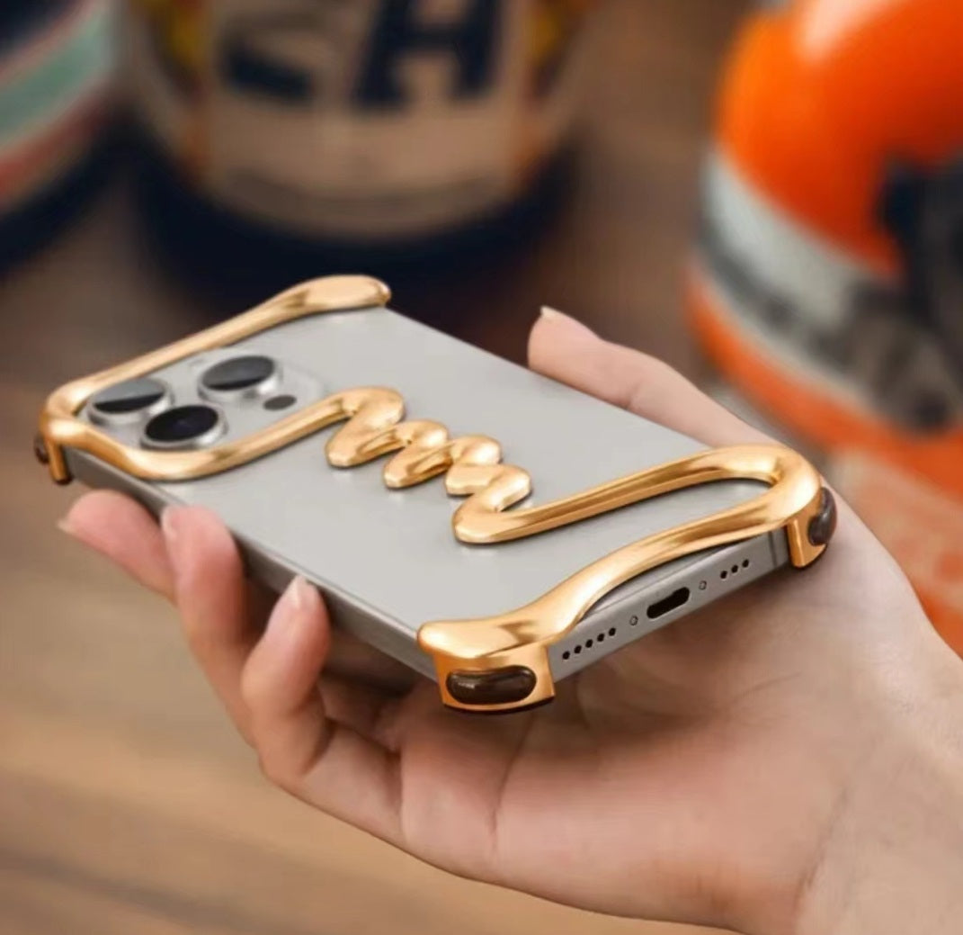 Luxury Metal 3D Phone Case For iPhone (Available)