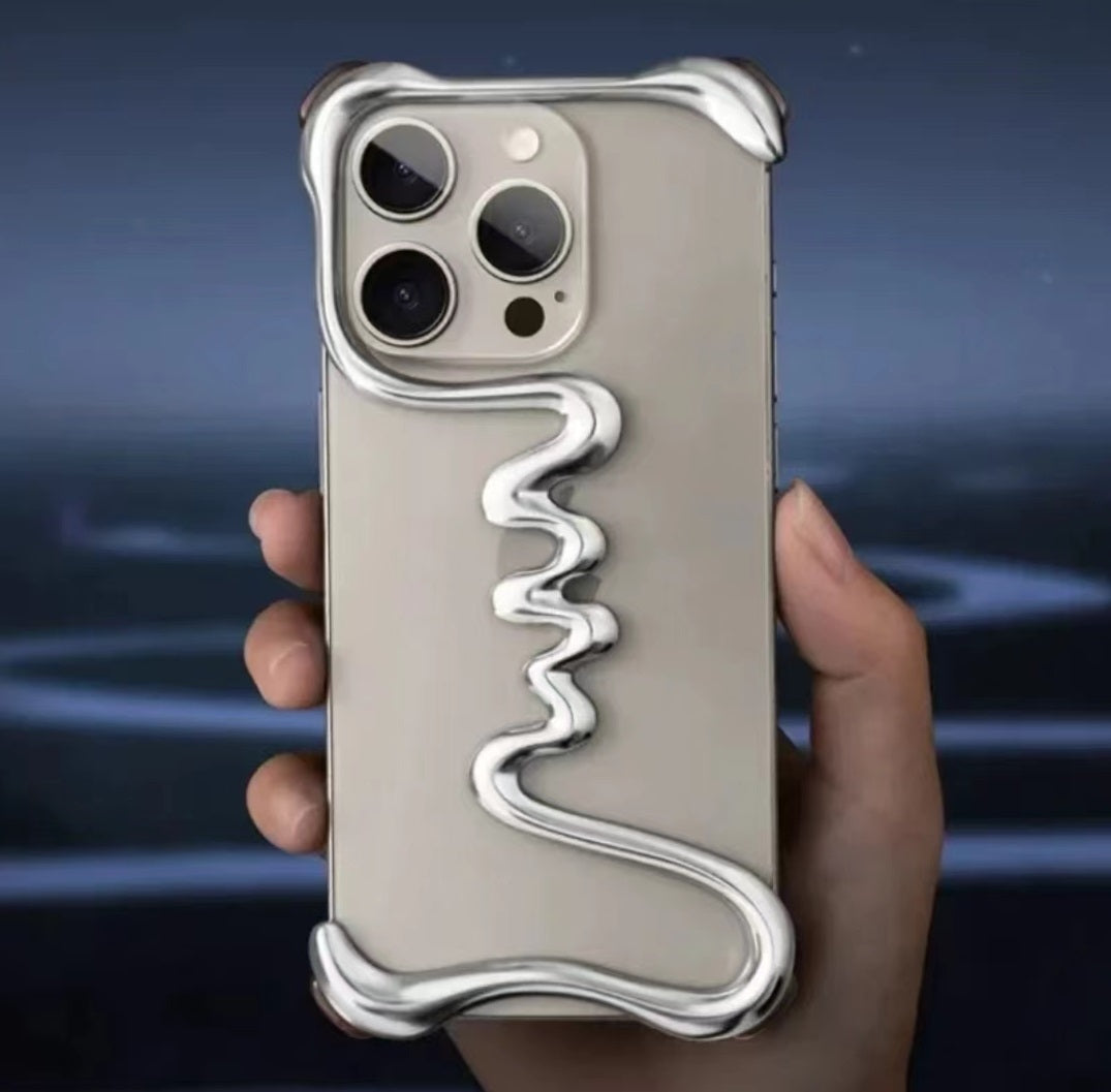 Luxury Metal 3D Phone Case For iPhone (Available)
