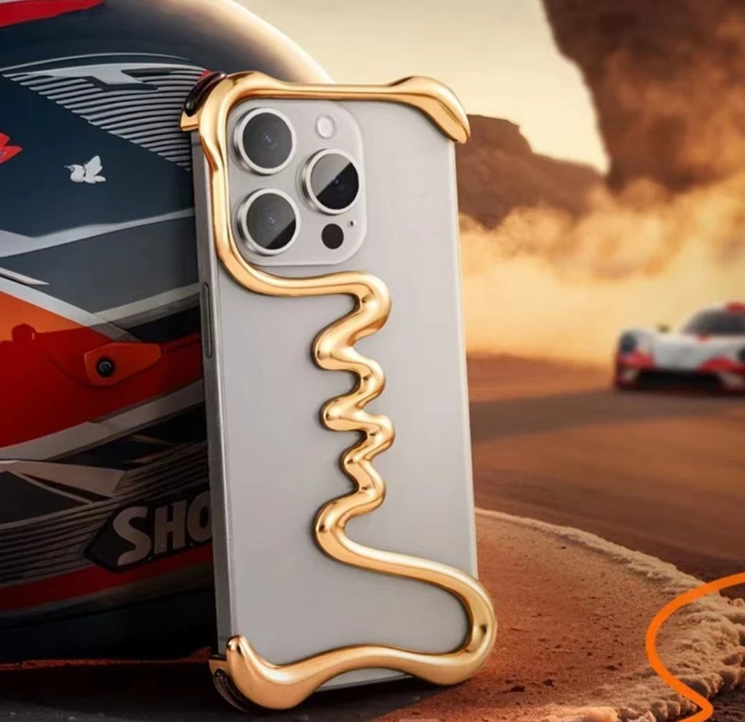 Luxury Metal 3D Phone Case For iPhone (Available)