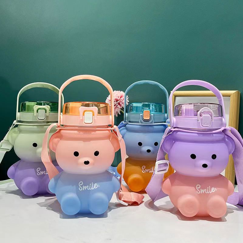 Cartoon Leakproof Water Bottles For Kids ( Available )