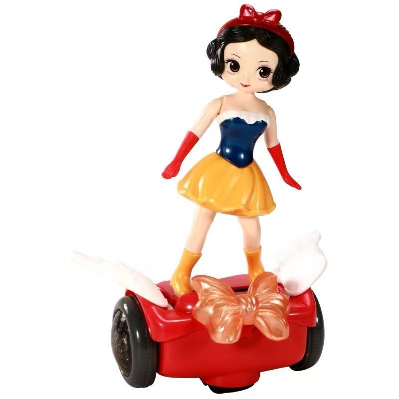 Ice princess balancing car Bangladesh kids musical toy with lights and automatic movement