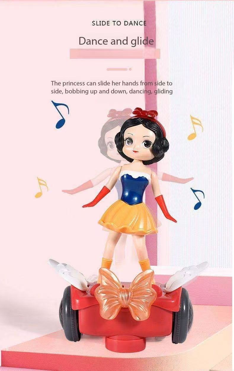 Ice princess balancing car Bangladesh kids musical toy with lights and automatic movement