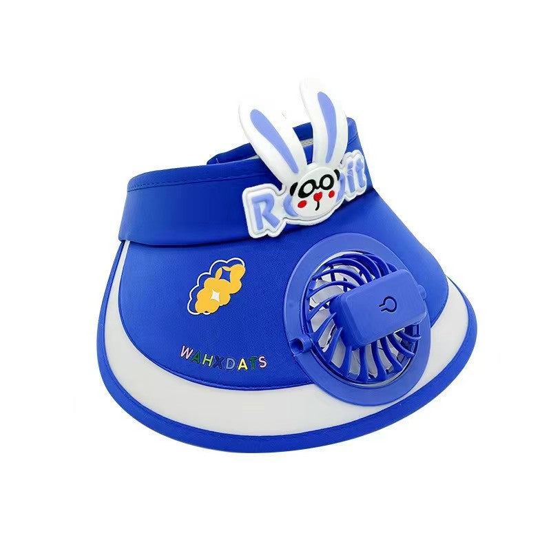 Summer Cap With rechargeable Fan For Kids & Adult (Available)