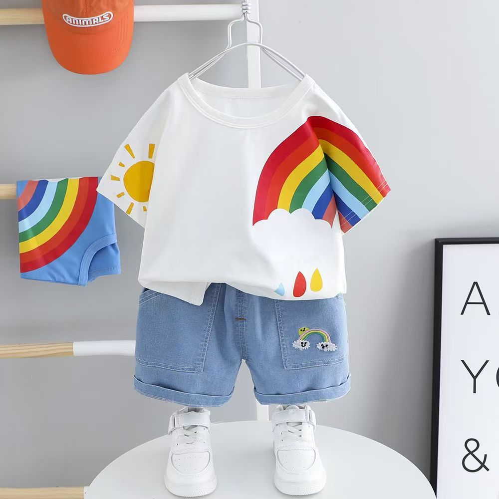 Baby Rainbow Dress Bangladesh - Original Imported Colorful Baby Party Dress