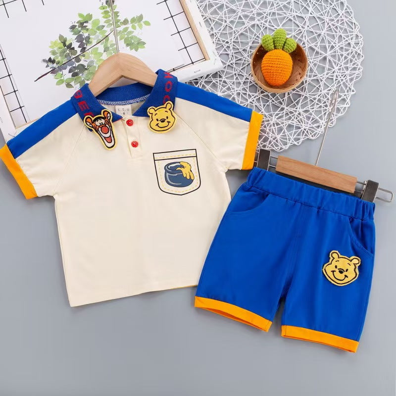 Baby Boy Fashion Dress Set Bangladesh - Original Imported Stylish Baby Outfit