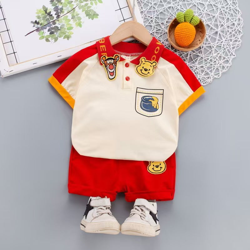 Baby Boy Fashion Dress Set Bangladesh - Original Imported Stylish Baby Outfit