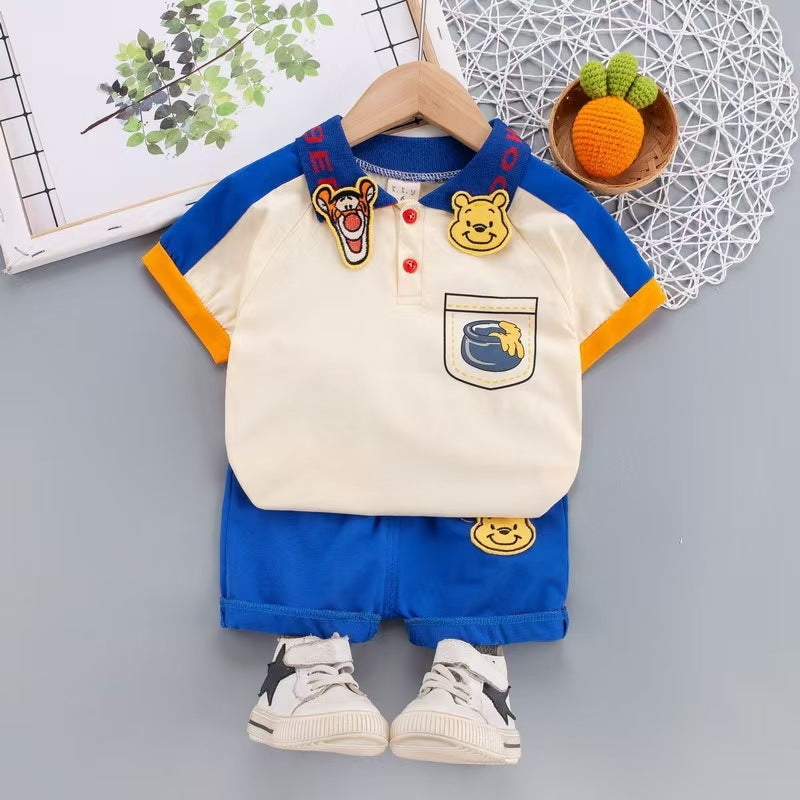 Baby Boy Fashion Dress Set Bangladesh - Original Imported Stylish Baby Outfit