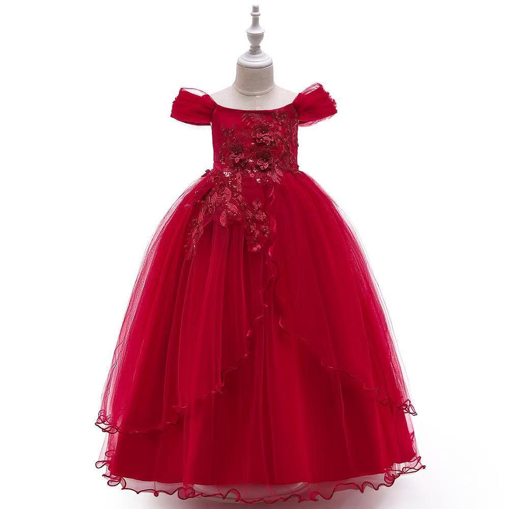 Girls Princess Long Gown Bangladesh original imported elegant long party gown for kids