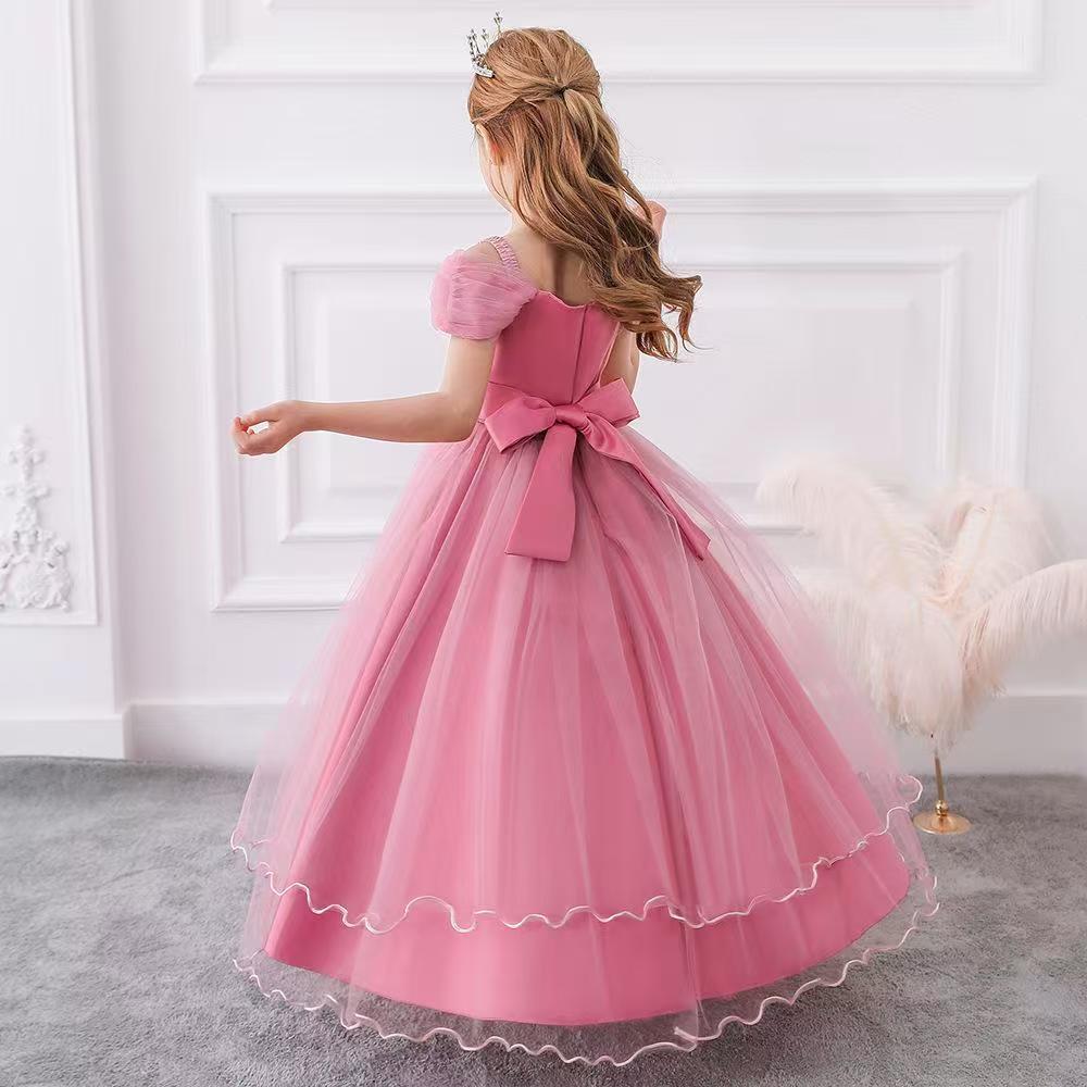 Girls Princess Long Gown Bangladesh original imported elegant long party gown for kids