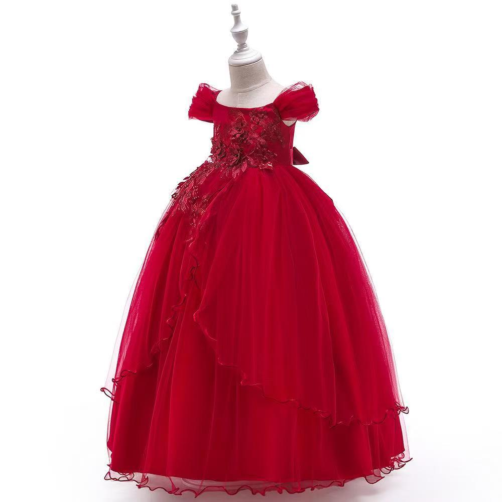 Girls Princess Long Gown Bangladesh original imported elegant long party gown for kids
