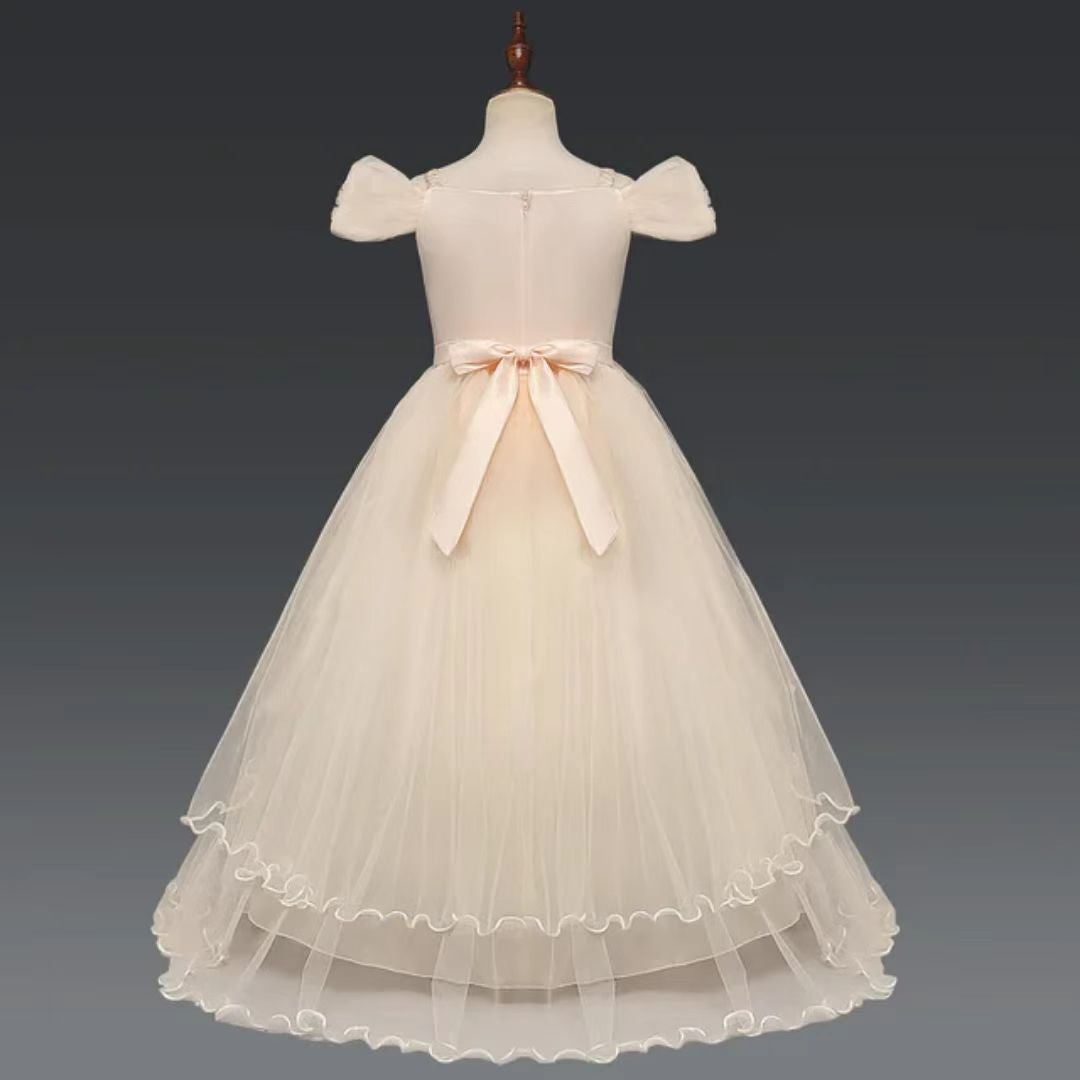 Girls Princess Long Gown Bangladesh original imported elegant long party gown for kids