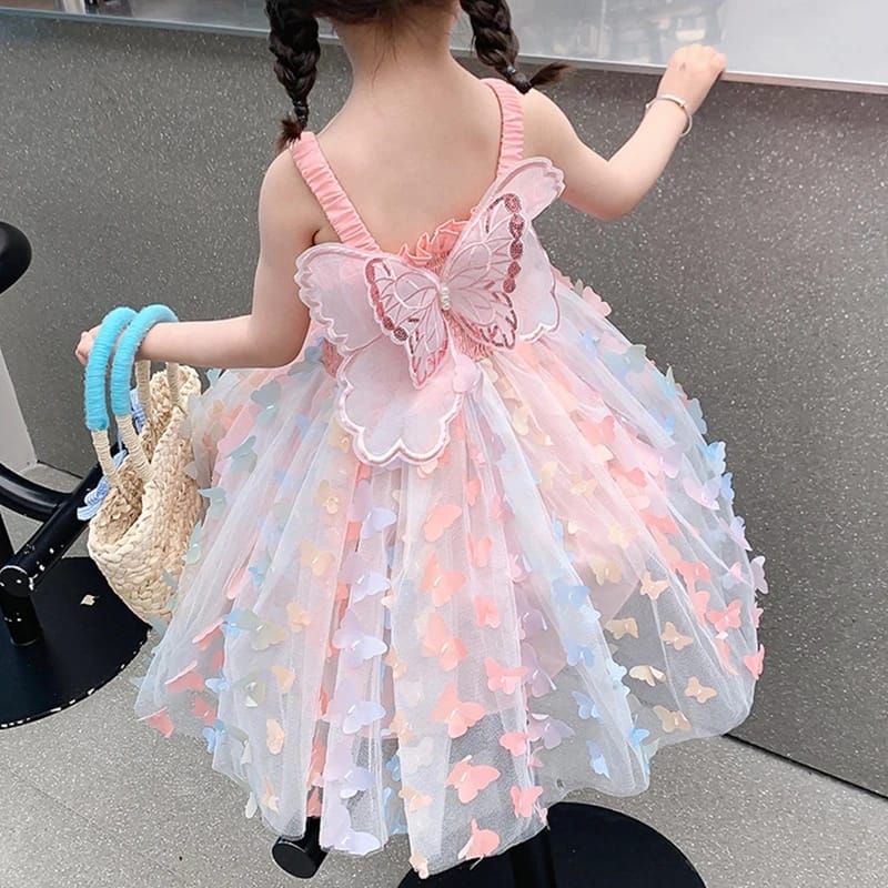 Style Rainbow Suspender Skirt For Children's Dress (Available)