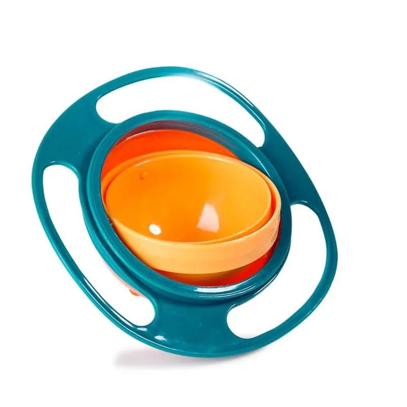 360 Degree Rotation Spill Resistant Feeding Dishes for Baby (Available)
