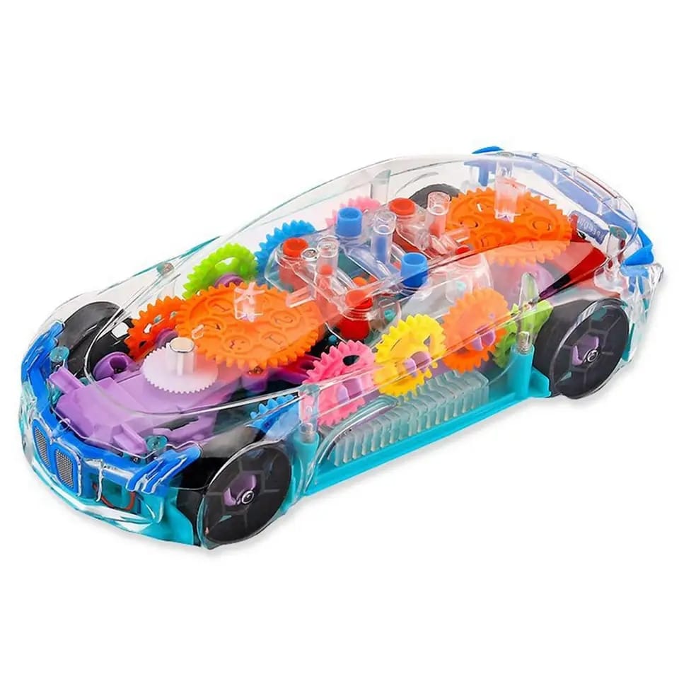 Musical lighting car Bangladesh kids LED light and sound moving toy car educational fun toy