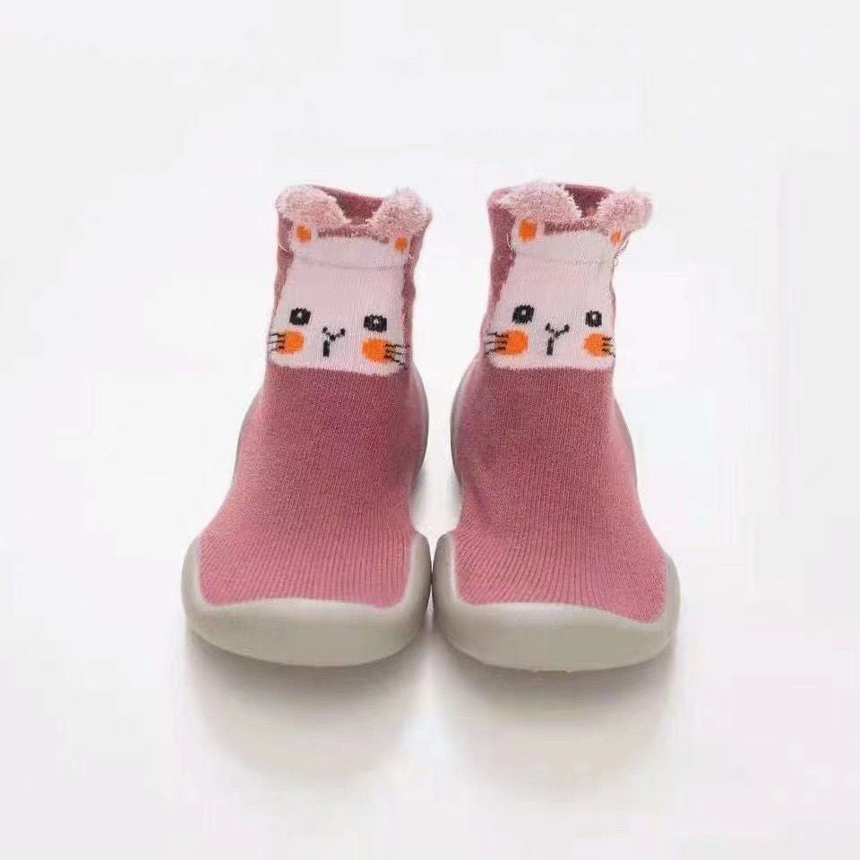 Cute cartoon animals toddler baby socks shoes (Available)