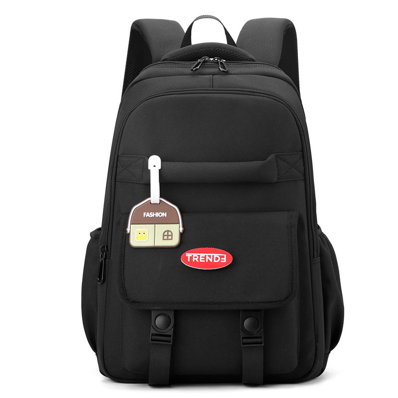 New Preppy Style Girls Casual Multicolor Lightweight Double-shoulder Backpack
