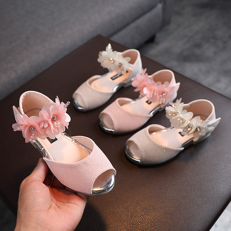 Flower Fish Mouth Summer Children's Sandals