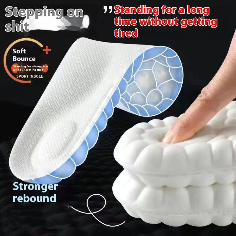 Anti Odor Sweat Absorbing Breathable High Elasticity Insole (Available) - Mom & Kids