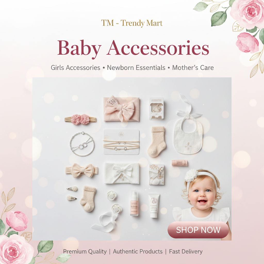 Baby Accessories Square Banner