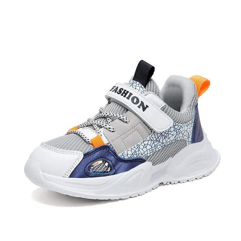 Children's Boys Running Simple Korean Style All-matching Shoes (Available) - Mom & Kids