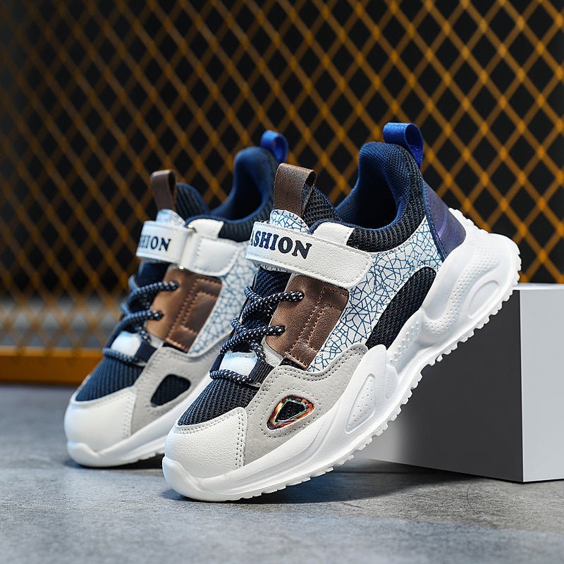 Children's Boys Running Simple Korean Style All-matching Shoes (Available) - Mom & Kids