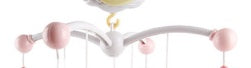 Baby crib mobile toy Bangladesh musical rotating bed bell with light projection for newborn sleep and baby comfort