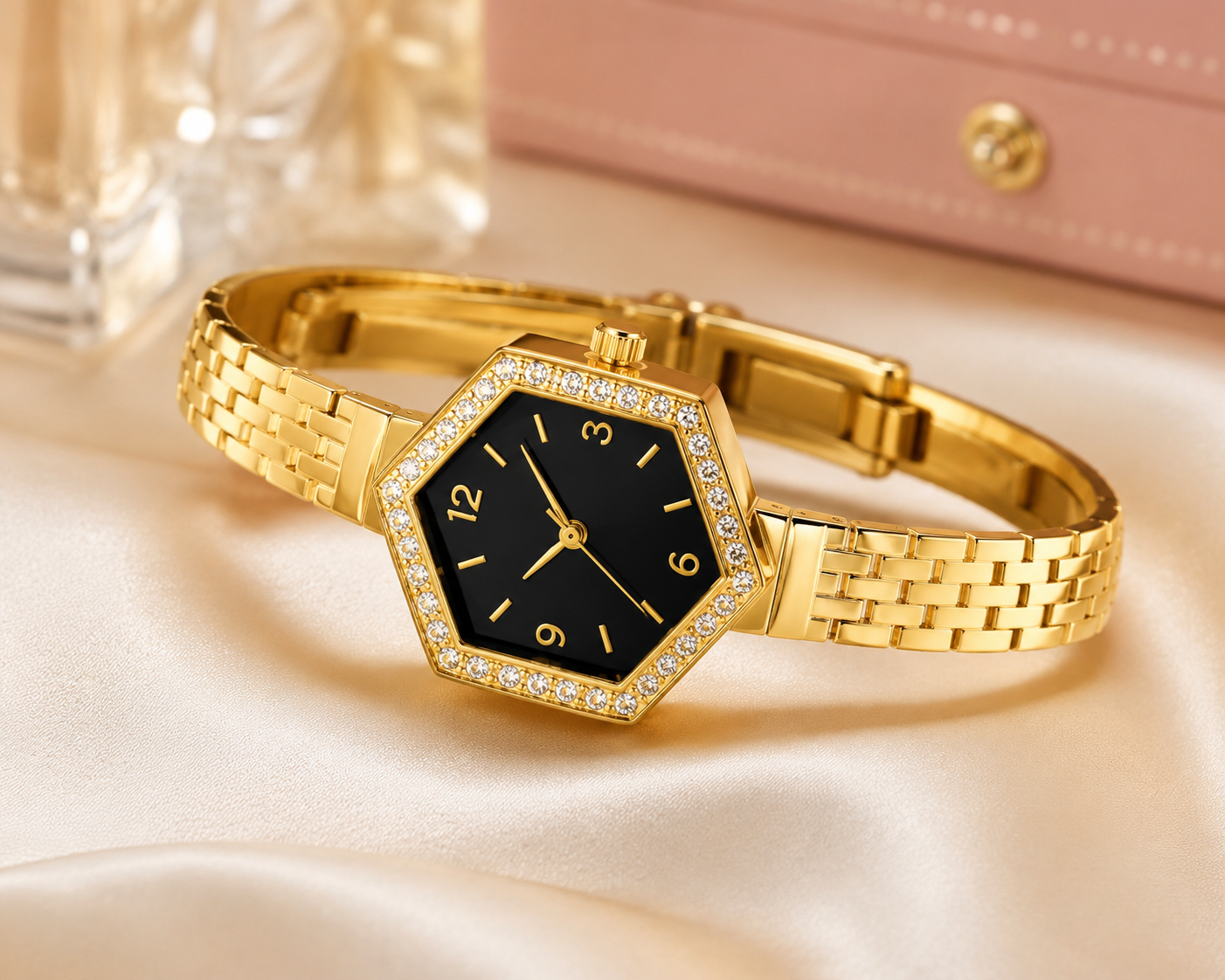 Women's Gold-Tone Bracelet Watch Collection