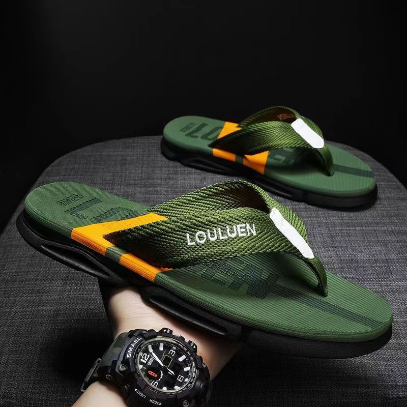 Flip Flops Men's Outdoor Casual Beach Shoes (Available) - Mom & Kids