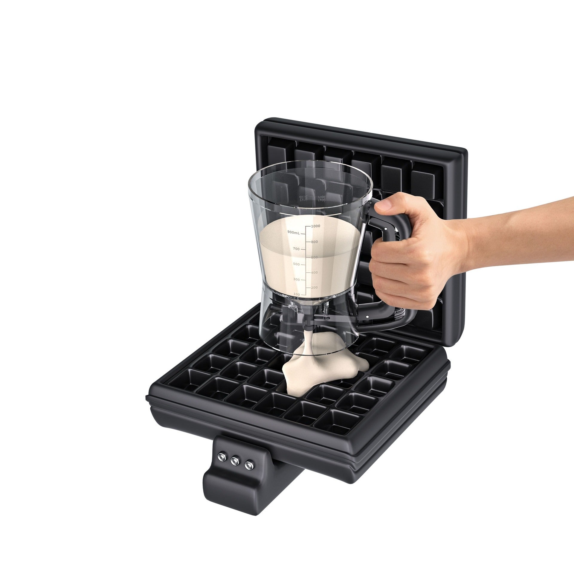 New batter dispenser batter funnel cup cake handheld dispenser measuring cup baking tool