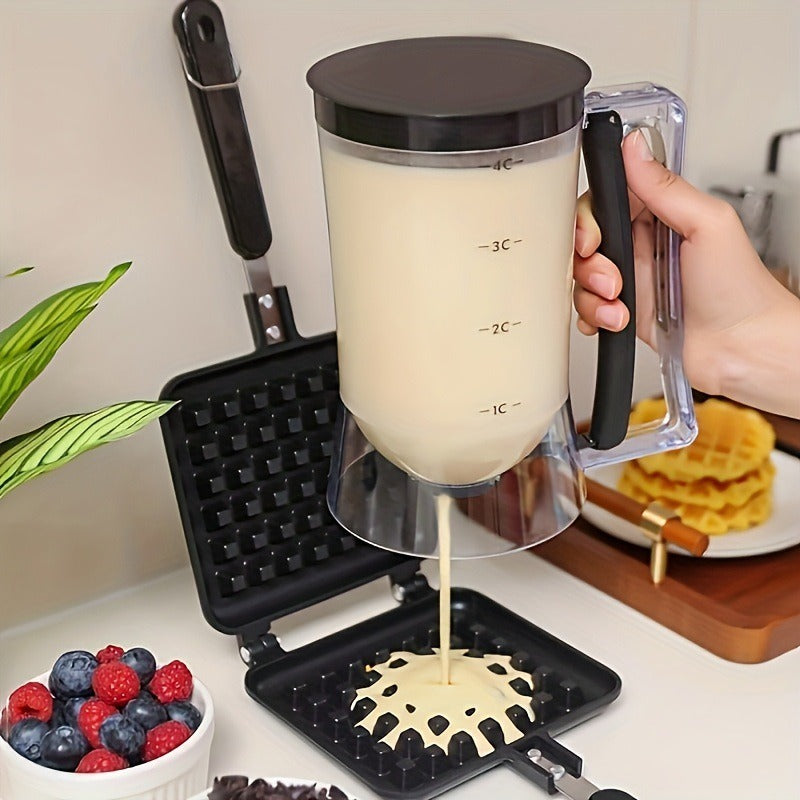 New batter dispenser batter funnel cup cake handheld dispenser measuring cup baking tool