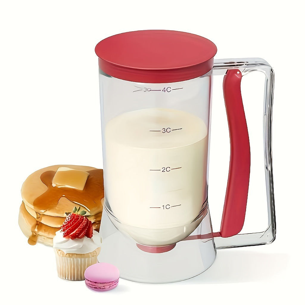 New batter dispenser batter funnel cup cake handheld dispenser measuring cup baking tool