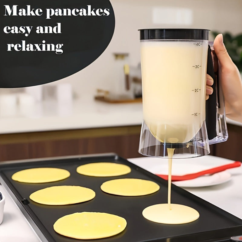 New batter dispenser batter funnel cup cake handheld dispenser measuring cup baking tool