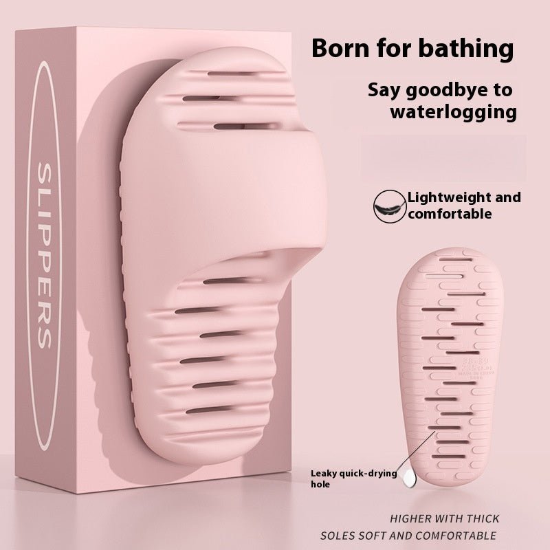 Quick-drying Bathroom Women's Wear-resistant Mute Slippers (Available) - Mom & Kids