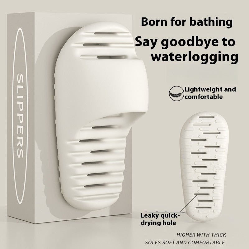 Quick-drying Bathroom Women's Wear-resistant Mute Slippers (Available) - Mom & Kids