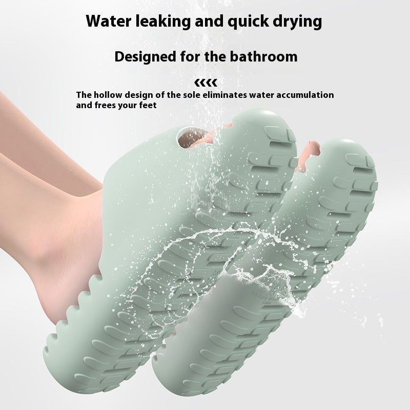 Quick-drying Bathroom Women's Wear-resistant Mute Slippers (Available) - Mom & Kids
