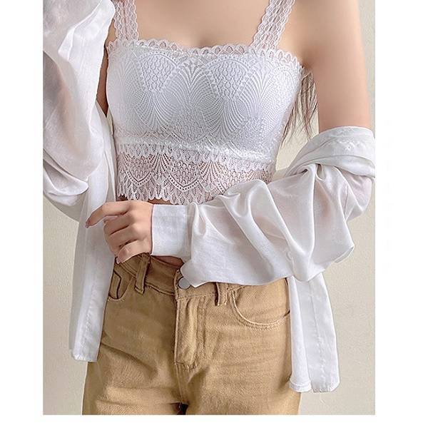 Women's Crop Top Tank Top Sexy Bralette Style for Pool Party Going Out (Available)