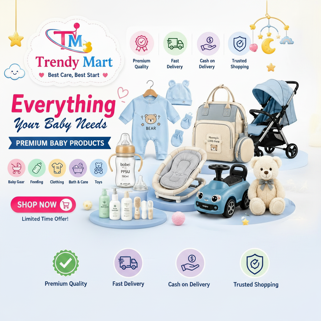 Trendy Mart Baby Products Banner